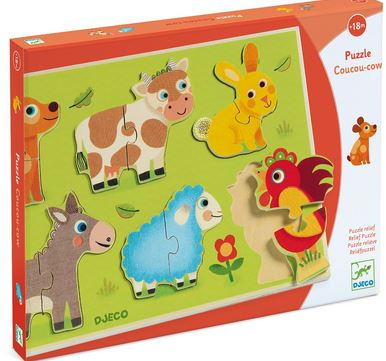 Noutati - Puzzle Coucou Djeco