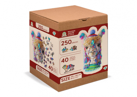 Jocuri educative - Puzzle din lemn, Camila, 250 piese