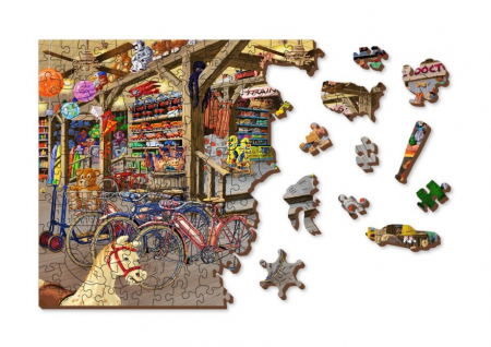 Puzzle din lemn, Magazinul de jucarii, 200 piese [2]