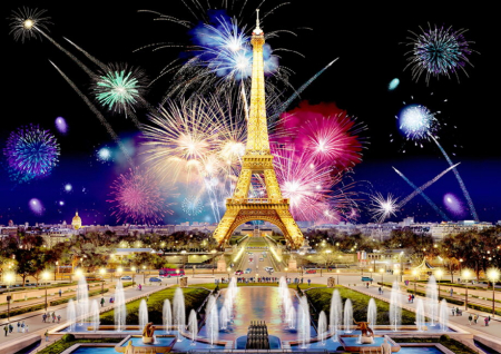 Puzzle din lemn, Parisul noaptea, 505 piese [4]
