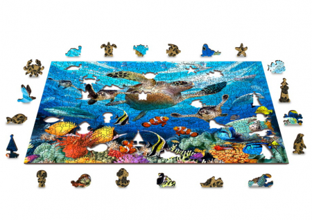 Puzzle din lemn, Viata oceanica, 505 piese [3]