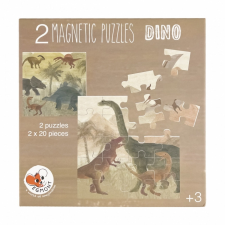Noutati - Puzzle magnetic Dino Egmont toys