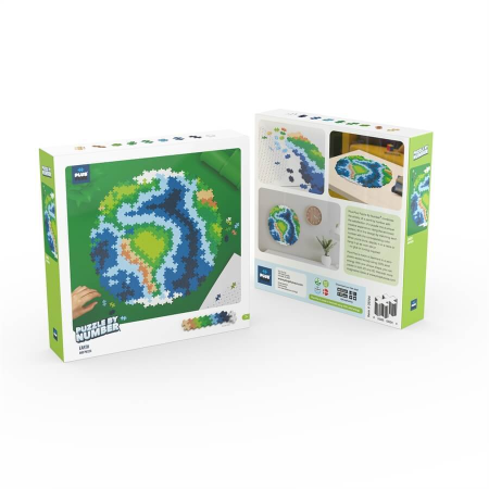 Puzzle pe numere Plus-Plus, 800 piese, Pamantul [5]
