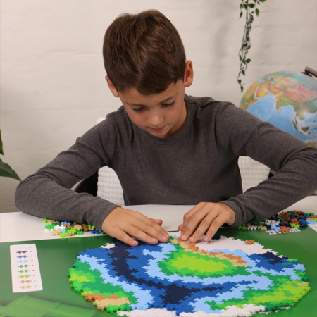 Puzzle pe numere Plus-Plus, 800 piese, Pamantul [4]