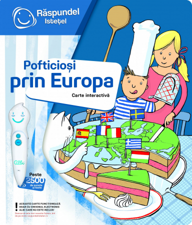 Jocuri interactive - Raspundel Istetel Carte Pofticiosi prin Europa