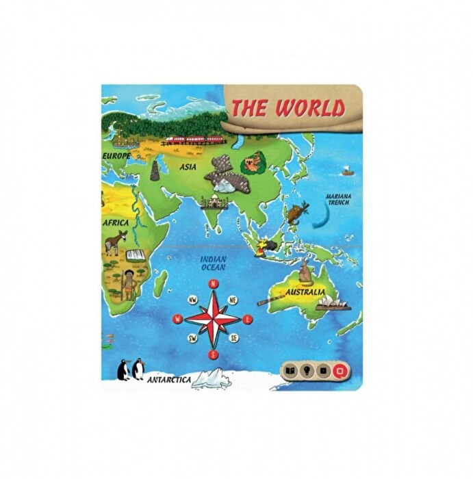 Raspundel Istetel Tolki -World Atlas,Carte in limba Engleza [1]