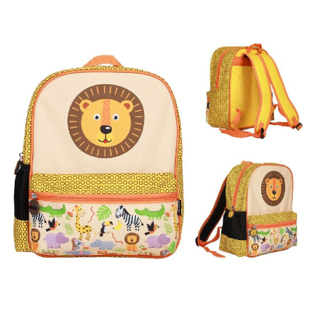 Noutati - Rucsac cu buzunar exterior - model animale salbatice