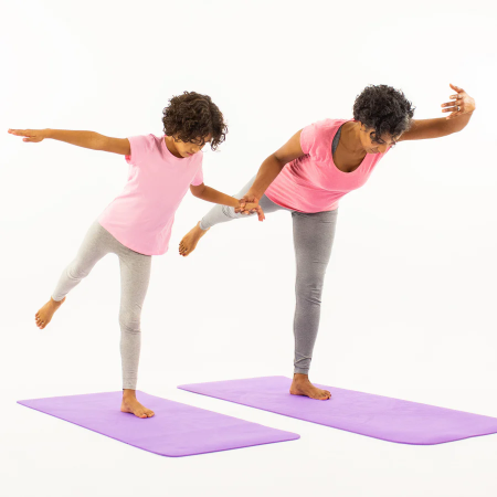 Saltea Yoga pentru adulti, ecologica - Cloud, mov [1]