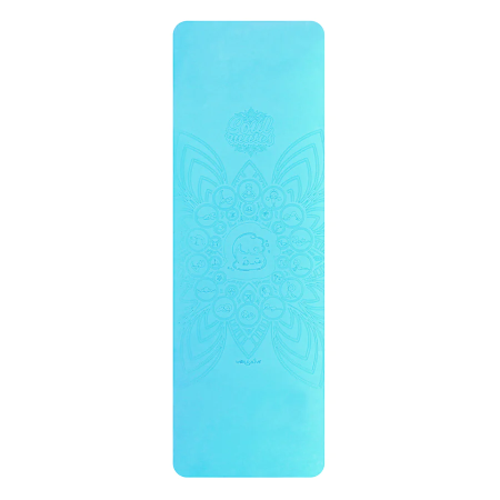 Reduceri - Saltea Yoga pentru adulti, ecologica - Wave, albastra