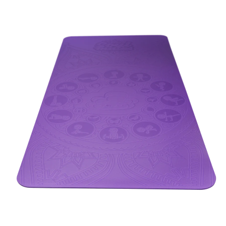Saltea Yoga pentru copii, ecologica - Cloud, mov [5]