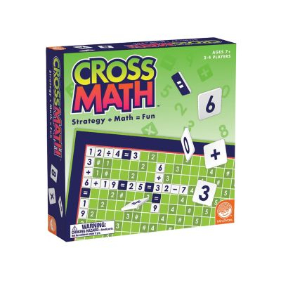 5-7 ani - Scrabble matematic, Cross Math
