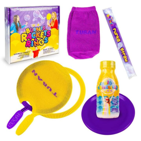 Set Baloane de sapun gigante - Rachete si Inele + solutie [3]