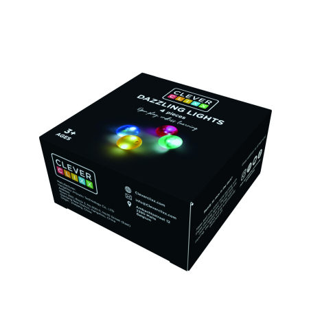 Set Bile Luminoase, Dazzling Lights 4 piese, Cleverclixx [1]