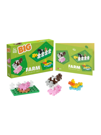 Set constructie Plus-Plus, 40 piese mari, Ferma [4]