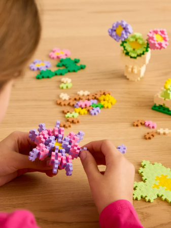 Set constructie Plus-Plus, 600 piese, Invata sa construiesti - Florarie [3]