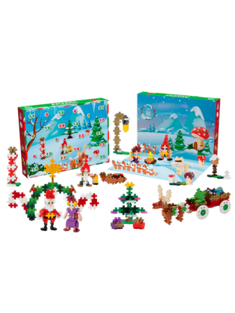 Set constructie Plus-Plus, Calendar Advent - Lumea lui Mos Craciun [2]