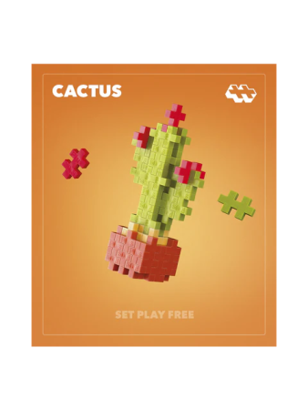Noutati - Set constructie Plus-Plus, PLANTE - Cactus