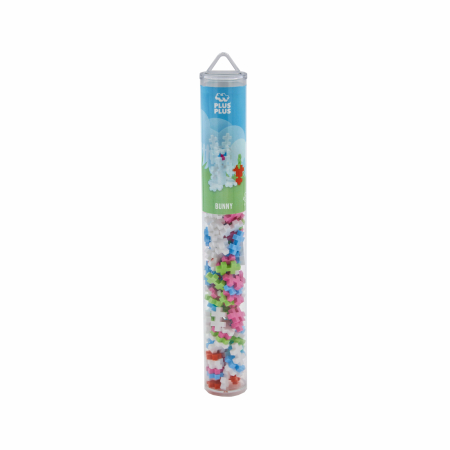 Noutati - Set constructie Plus-Plus, tub 100 piese, Iepure