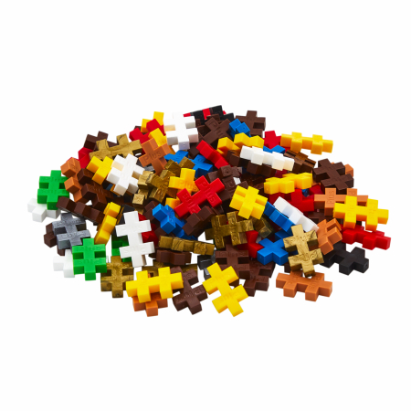 Set constructie Plus-Plus, tub 100 piese, Pirat [2]