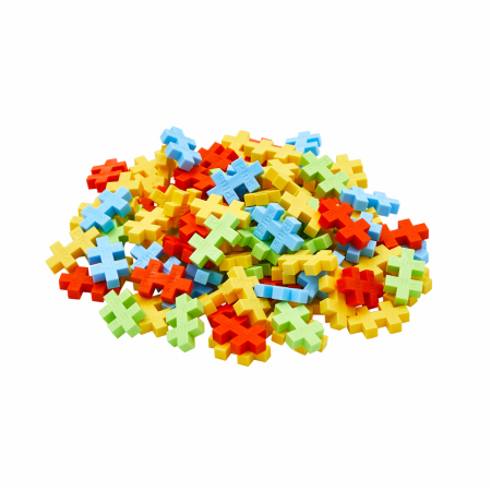 Set constructie Plus-Plus, tub 100 piese, Pui [2]