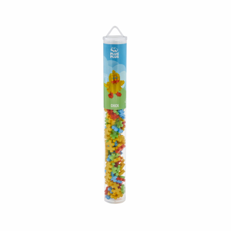 Noutati - Set constructie Plus-Plus, tub 100 piese, Pui