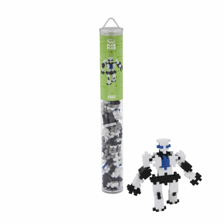 Set constructie Plus-Plus, tub 100 piese, Robot [1]