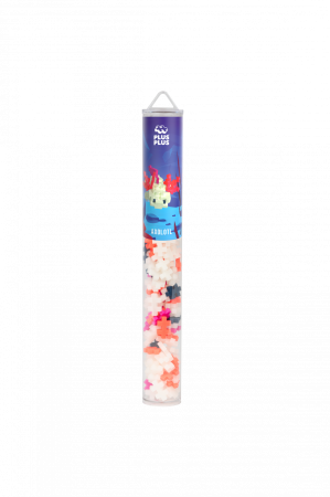 Noutati - Set constructie Plus-Plus, tub 100 piese, Salamandra