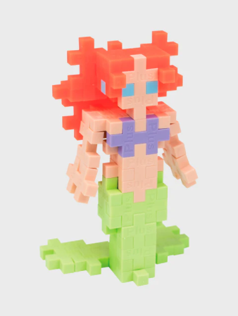 Set constructie Plus-Plus, tub 100 piese, Sirena [2]