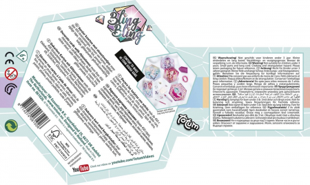 Set creativ Bling Bling, pictura cu diamante [6]