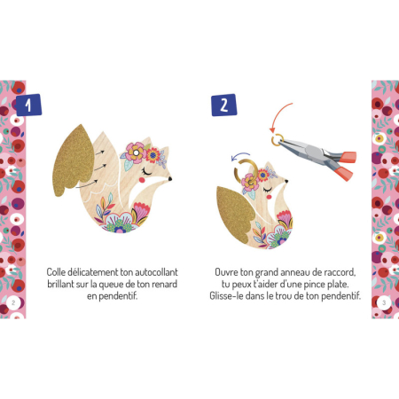 Set creativ, Colierul meu norocos cu vulpita [4]