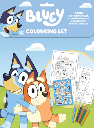 Set creativ, Coloreaza cu Bluey [0]