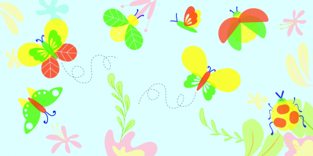 Set creativ cu stampile - Insecte [12]