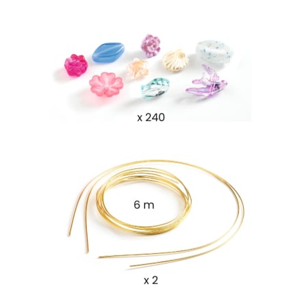 Set creativ diademe printese, Djeco [1]
