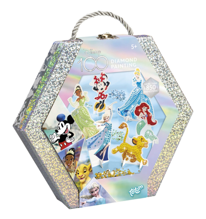 Noutati - Set creativ Disney aniversar 100 ani, pictura cu diamante