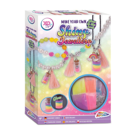 Noutati - Set creativ DIY, Bijuterii stralucitoare - stralucesc in intuneric