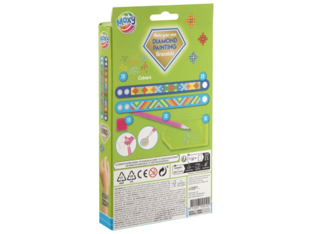 Set creativ DIY, Bratari cu strasuri, Diamond painting, verde  [1]