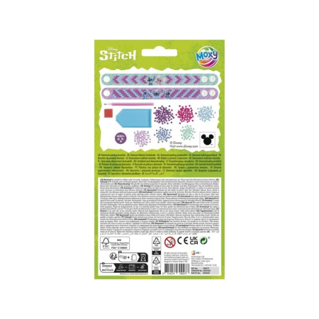 Set creativ DIY, Creeaza bratari cu tehnica diamond painting, Disney Lilo si Stitch [1]