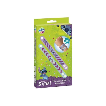 Reduceri - Set creativ DIY, Creeaza bratari cu tehnica diamond painting, Disney Lilo si Stitch
