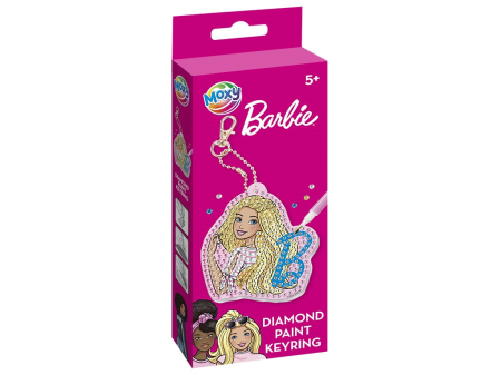 Set creativ DIY, Creeaza propriul breloc  cu tehnica diamond painting, Barbie [0]