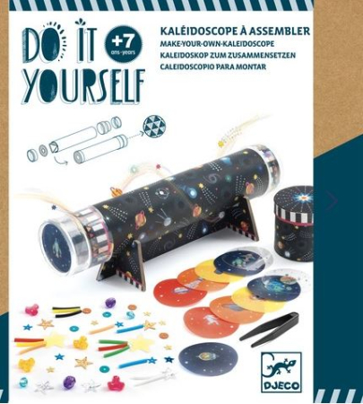 Noutati - Set creativ DIY Djeco, Cum sa creezi un caleidoscop