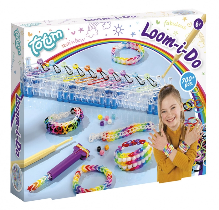 Jocuri de logică și de memorie - Set creativ DIY gherghef cu elastice