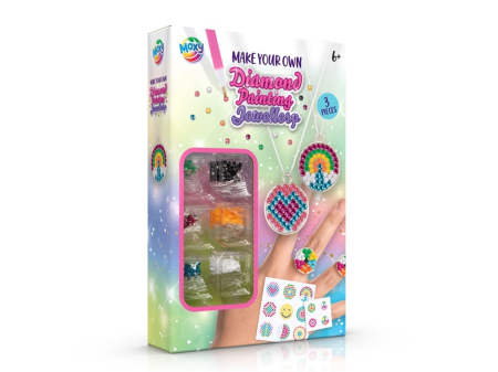 Noutati - Set creativ DIY, Set 3 bijuterii, diamond painting