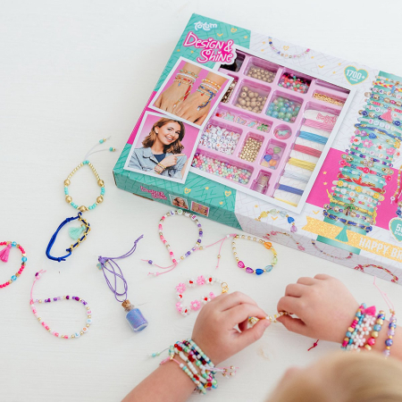 Set creativ DIY XL, Bratari vesele, Design and shine [1]