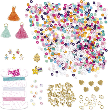 Set creativ DYI Bratari cu talismane norocoase, Design and shine [3]