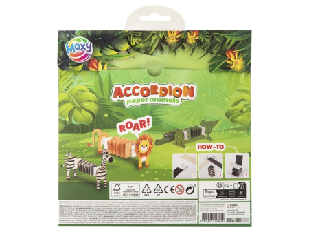 Set creativ Origami ondulat, animale salbatice [1]