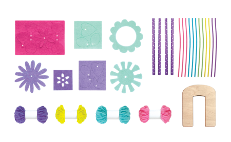 Set creativ Pom Pom - buchet flori [8]