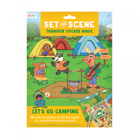 5-7 ani - Set creativ transfer - Hai in excursie