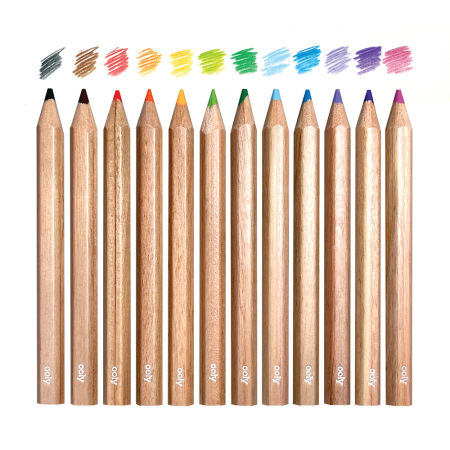 Set creioane Colorate cu ascutitoare Mini Draw'n'Doodle [5]