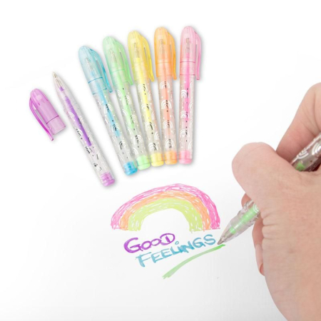 Set de 6 mini pixuri cu gel [2]