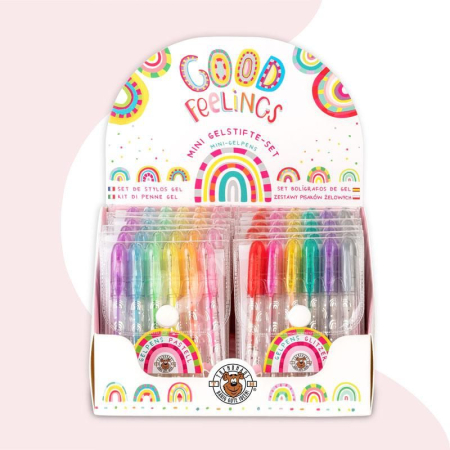 Set de 6 mini pixuri cu gel [0]